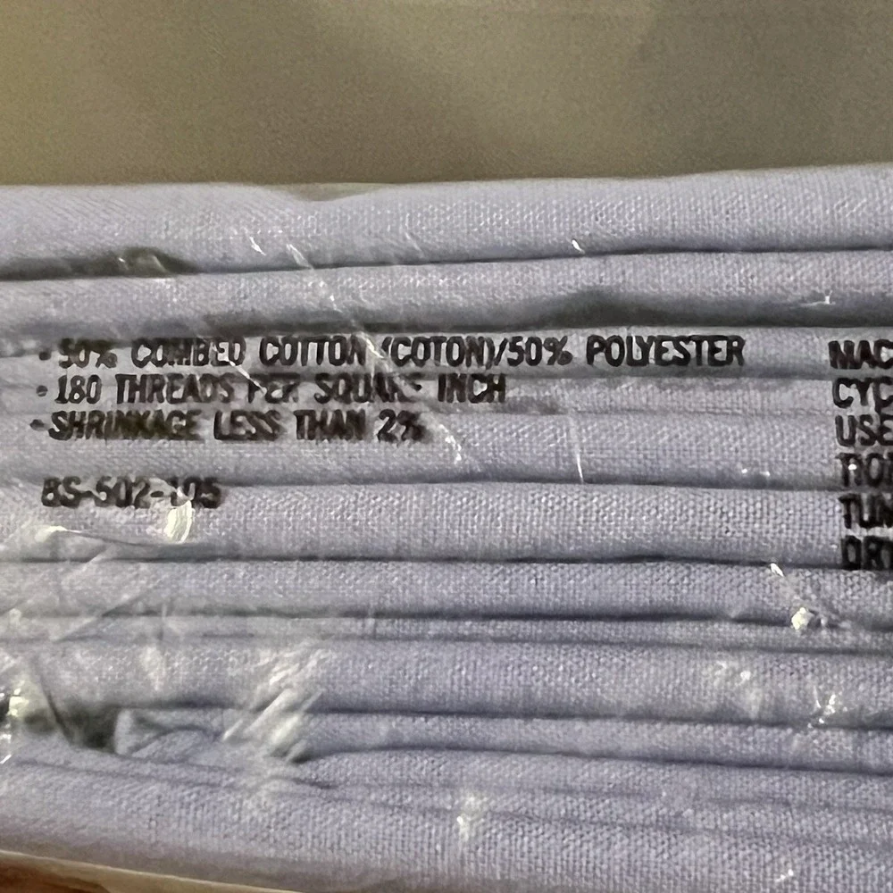 Vintage Cannon Monticello Percale King Flat Sheet White New 108